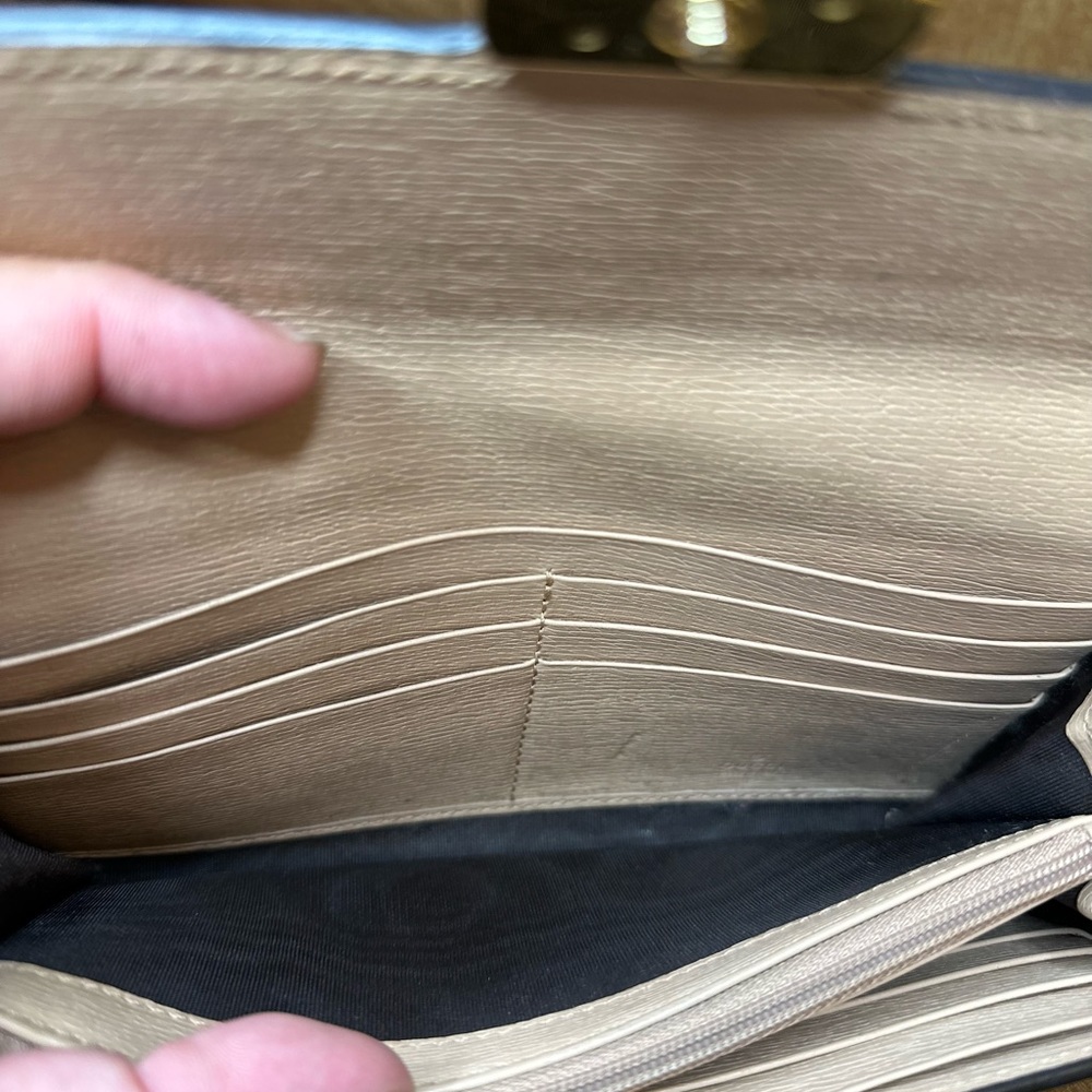 Gucci Interlocking GG hardware Long Wallet - Comes with dustbag, box & chain - Picture 5 of 13